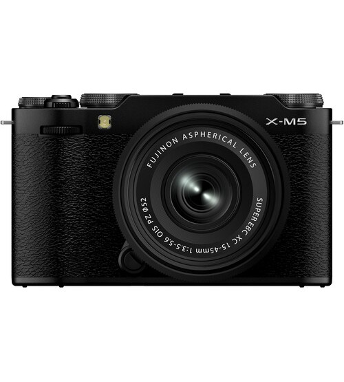 FUJIFILM X-M5 Mirrorless Camera with XC 15-45mm f/3.5-5.6 Lens